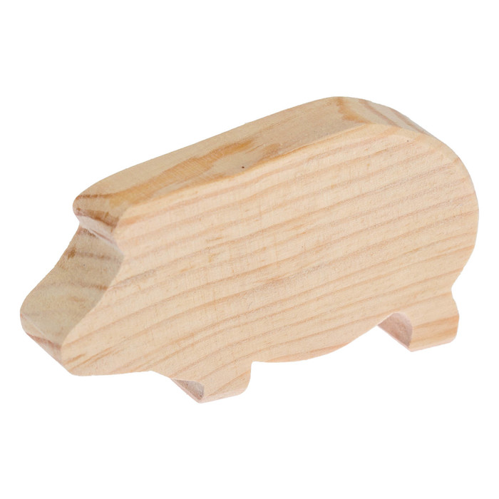 Заготовка для творчества «Поросёнок», 1,5х9х4,5 см