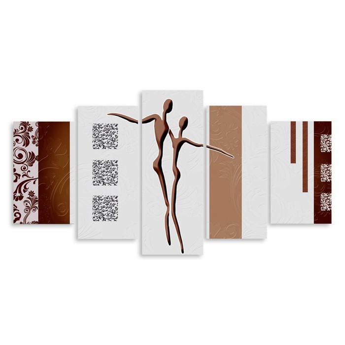 Модульная картина "Двое" 120*60 см