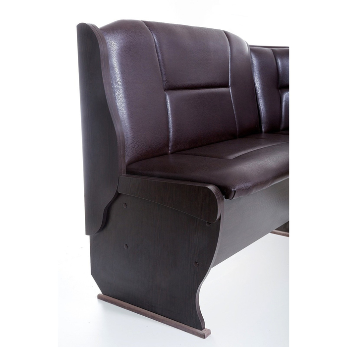 Кухонный уголок Орхидея 1500х1100х840 Венге/Коричневый темн