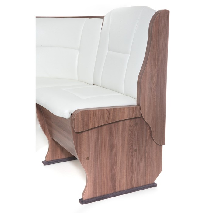 Кухонный уголок Орхидея 1500х1100х840 Ясень шимо темный/Милк