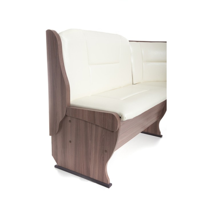 Кухонный уголок Орхидея 1500х1100х840 Ясень шимо темный/Крем