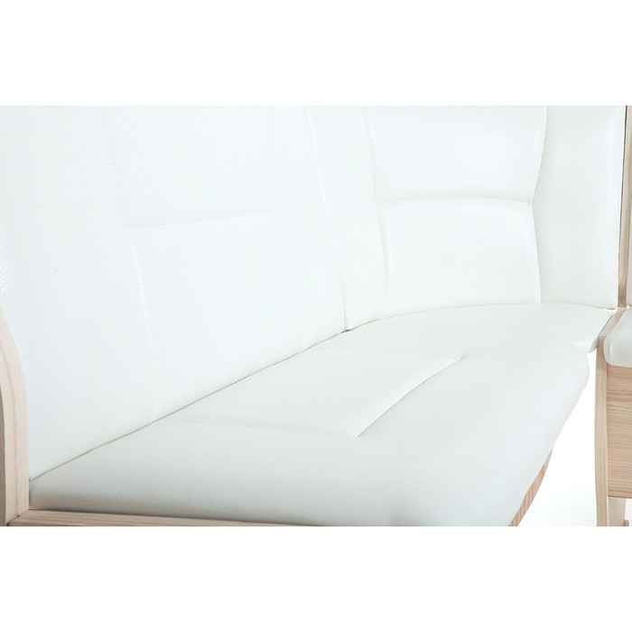 Кухонный уголок Орхидея 1500х1100х840 Ясень шимо светлый/Милк