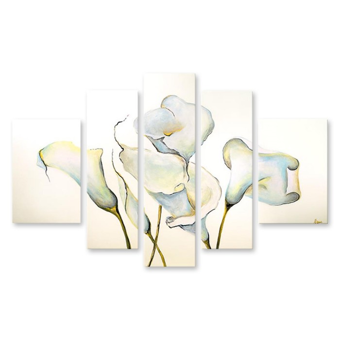 Модульная картина "Мягкость" 150*75 см