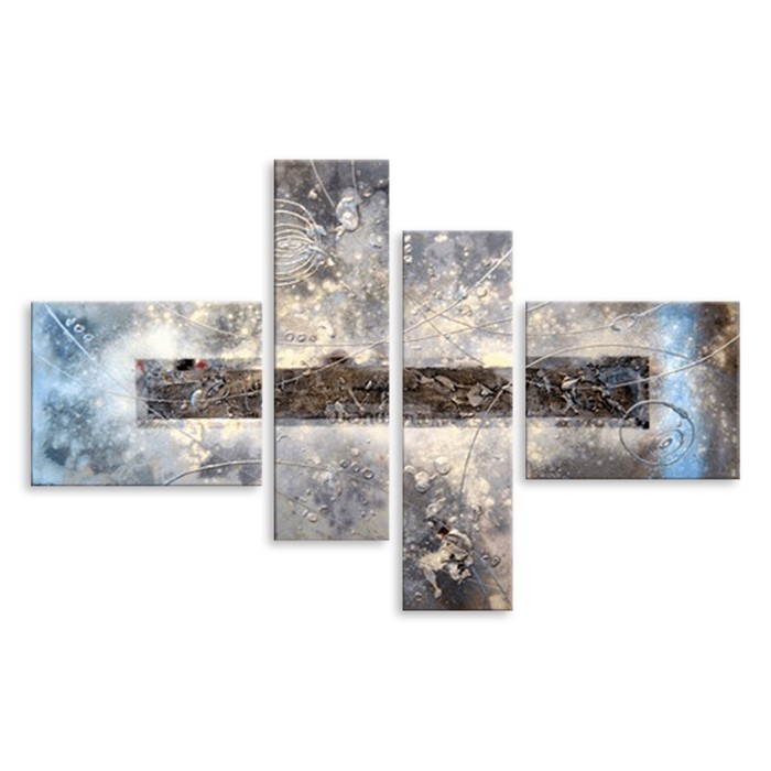 Модульная картина "Взрыв" 150*93 см