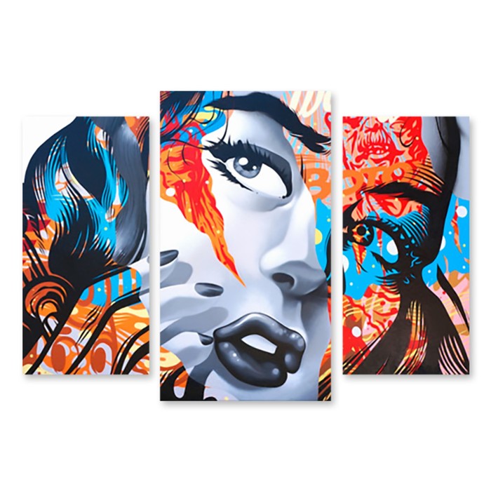 Модульная картина "Мечты и реальность" 90*63 см