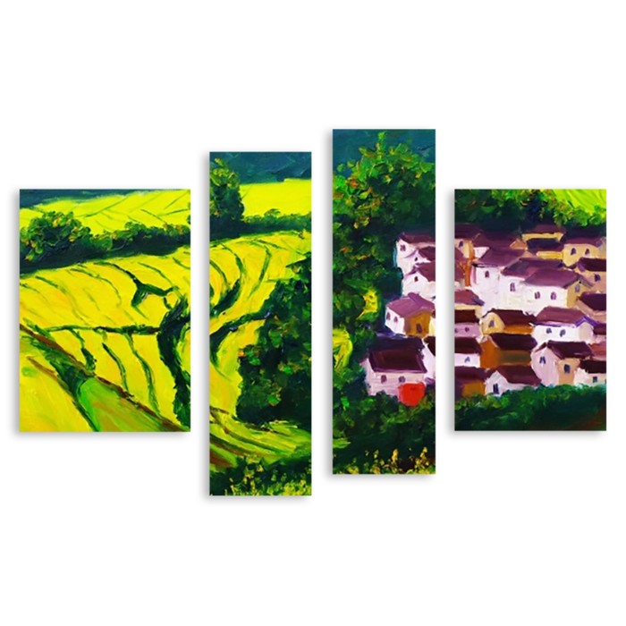 Модульная картина "Тоскана" 150*97 см