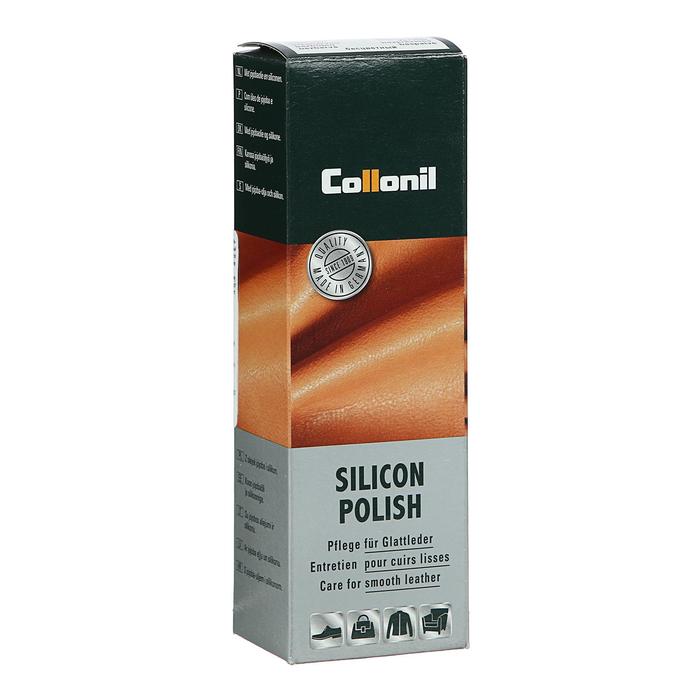 Крем для гладкой кожи Collonil Silicon Polish, бесцветный, 75 мл