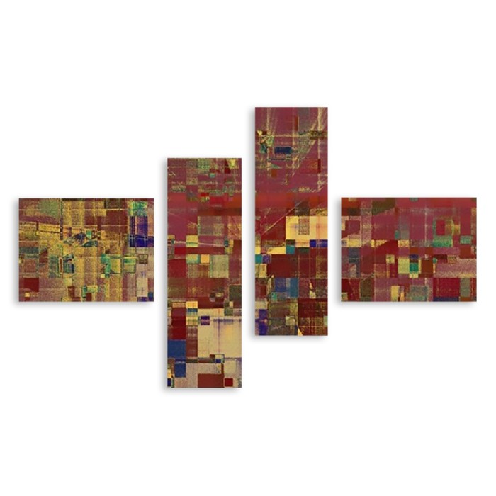 Модульная картина "Абстракция" 90*56 см