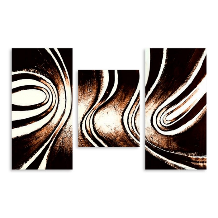 Модульная картина "В абстракции" 120*76 см