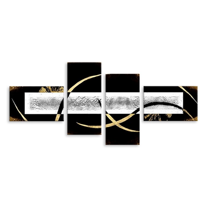 Модульная картина "Абстракция" 90*39 см