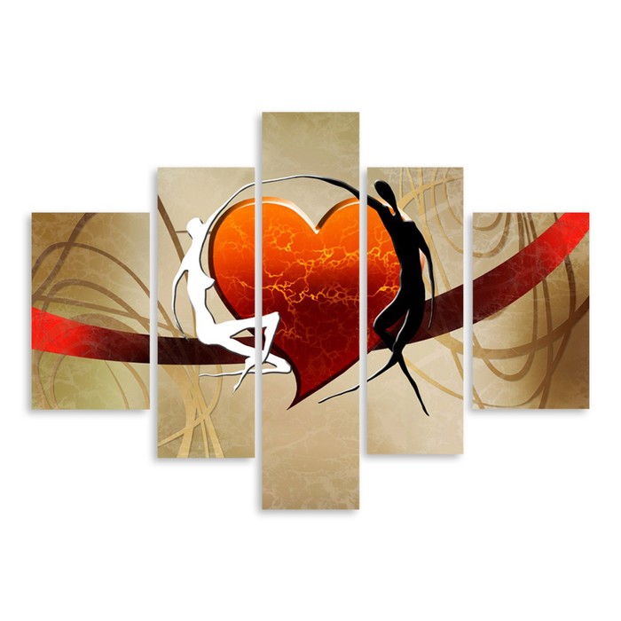 Модульная картина "Любовь" 150*103 см