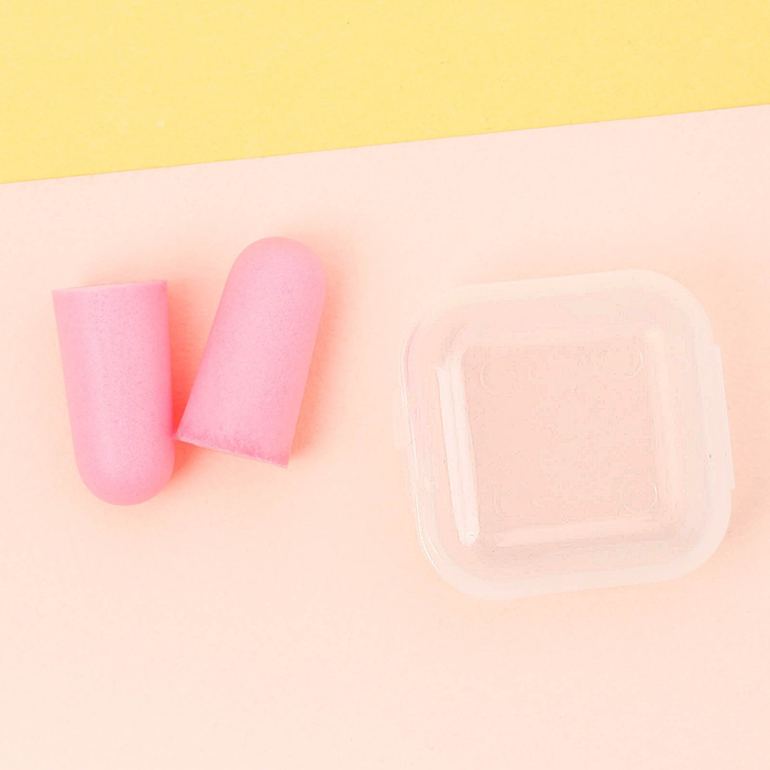 Набор дорожный "Розовые сны": подушка, маска для сна, беруши