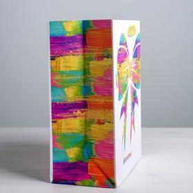

Пакет ламинированный вертикальный «Счастье», ML 23 × 27 × 11,5 см