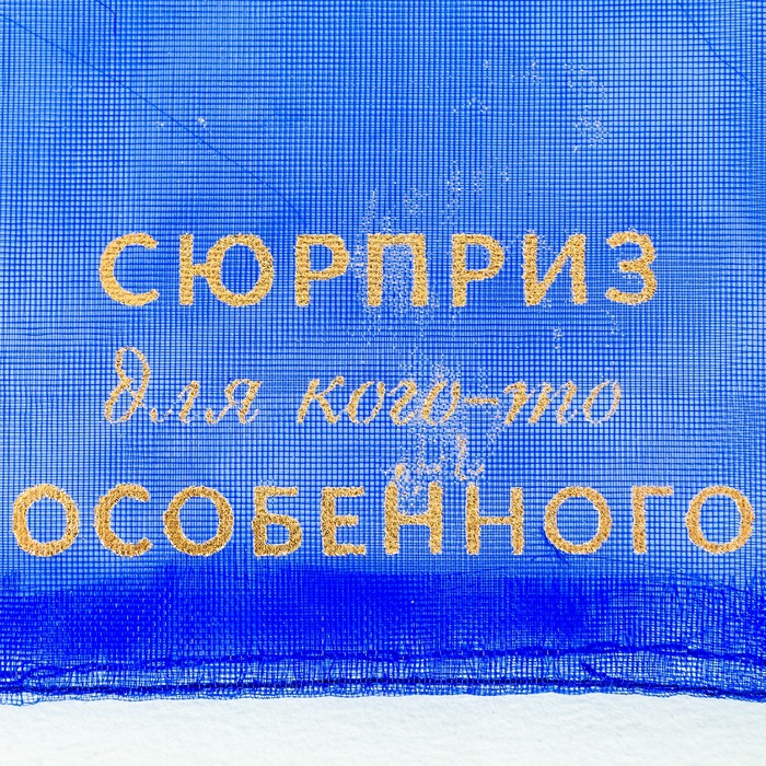 Мешочек подарочный органза «Сюрприз для кого-то особенного», 8 х 10 см