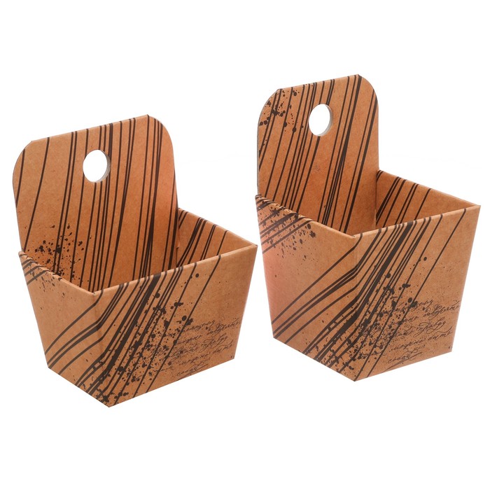 Набор подвесных коробок «Счастливые минуты», 12 х 14,5 х 8,5 см, 10 х 10 х 16,5 см