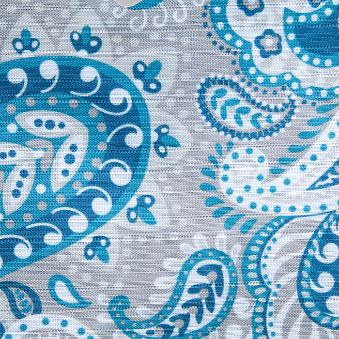 Штора для ванной "Синие огурцы", 180х180 см, полиэстер