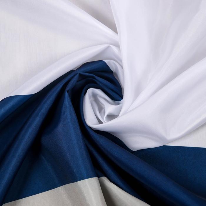 Штора для ванной "Полоска", 180х180 см, полиэстер