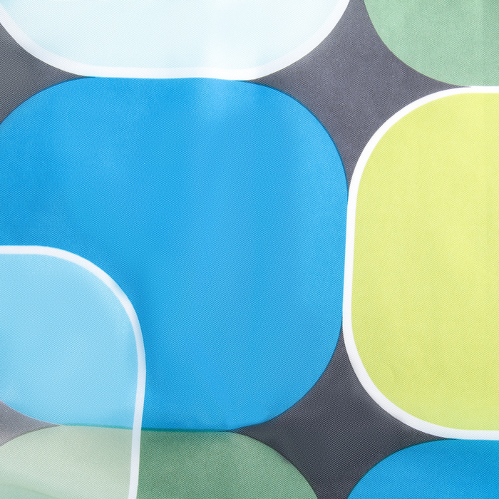 Штора для ванной "Сияние", 180х180 см, полиэстер