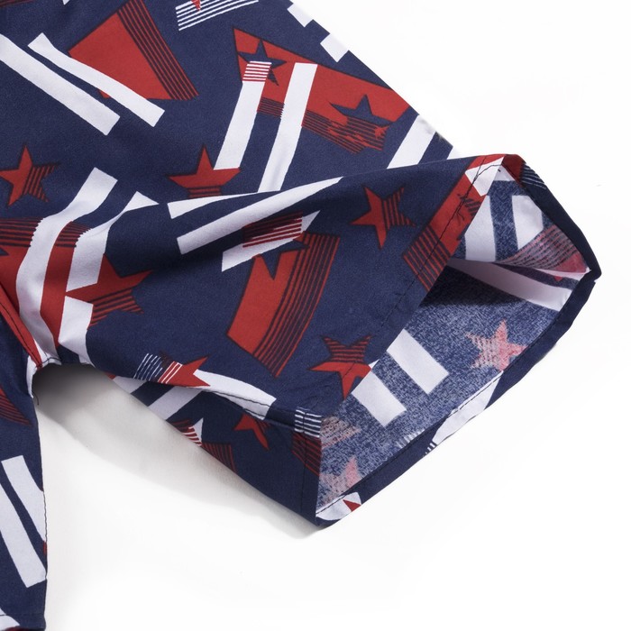 Шорты детские "Звёзды", рост 134-140 см (9-10 лет), цвет синий