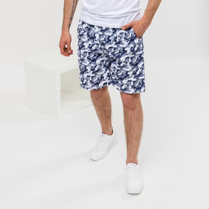 Шорты мужские "Хаки", размер 48-50 (XXL), цвет серый