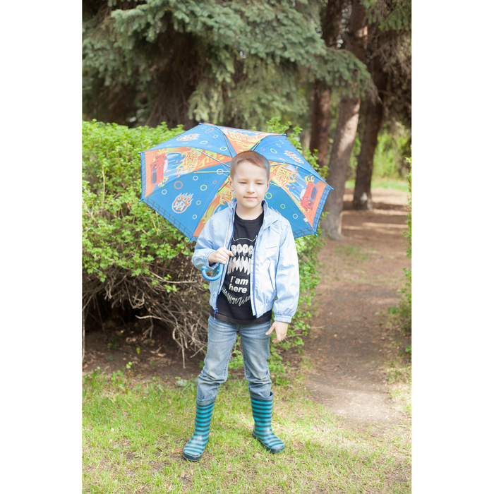 Зонт детский "Ралли", r=45 см, со свистком