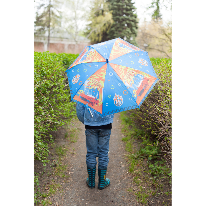 Зонт детский "Ралли", r=45 см, со свистком