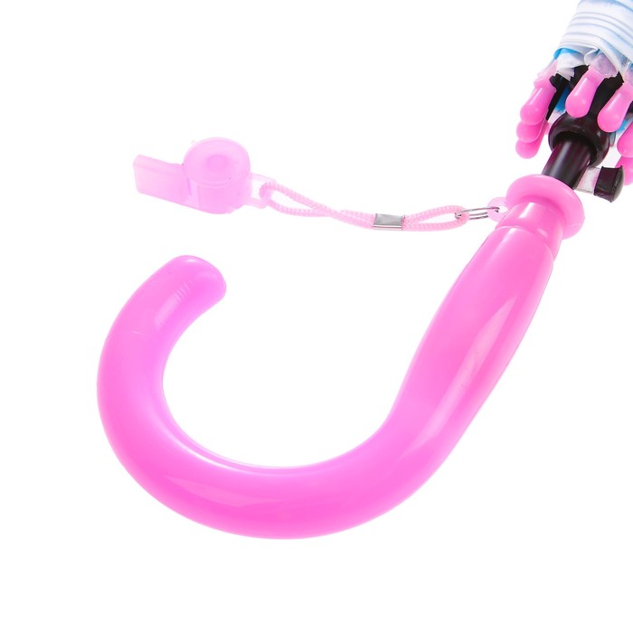 Зонт детский прозрачный "Фиксики", r= 50 см, со свистком