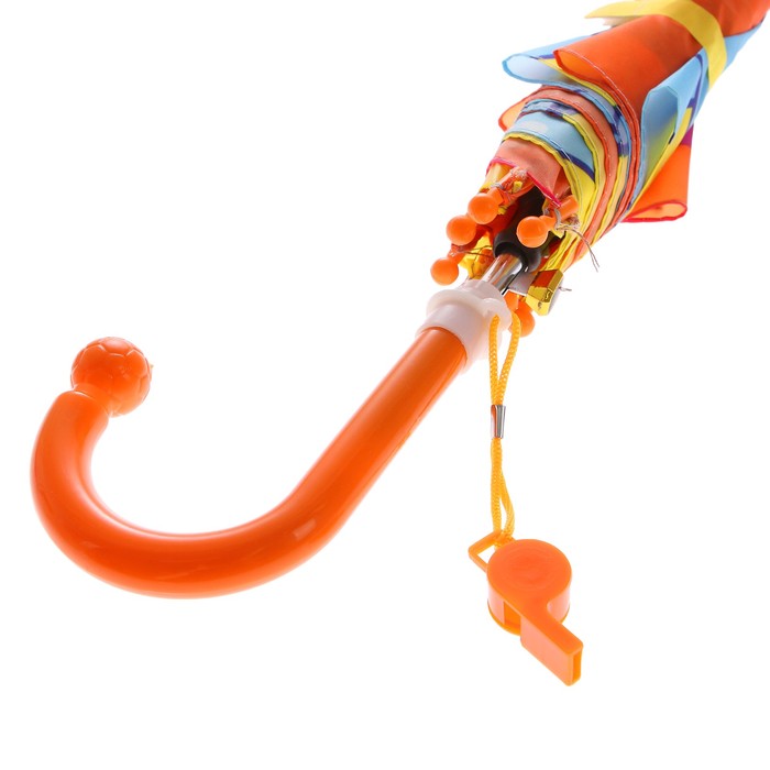 Зонт детский "Смешарики", r=45 см, со свистком