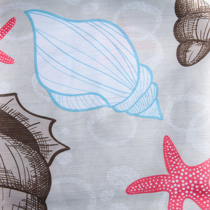 Штора для ванной "Ракушки", 180х180 см, полиэстер