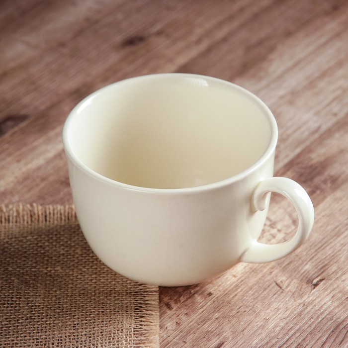 Бульонница 0,5 л "Аппетитка" слоновая кость, свинки, деколь, микс