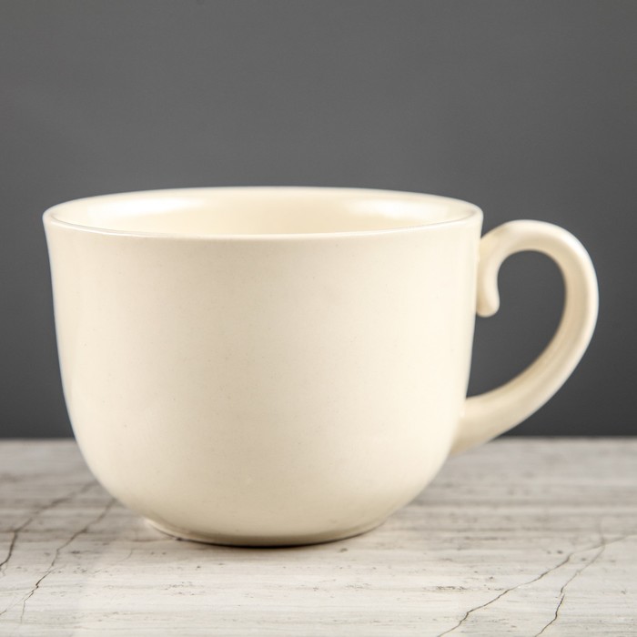 Бульонница 0,5 л "Аппетитка" слоновая кость, свинки, деколь, микс