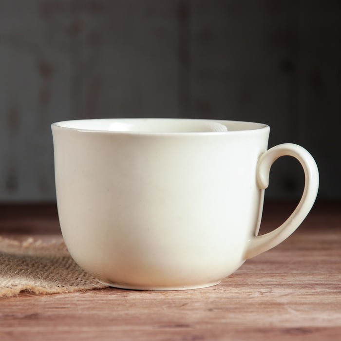 Бульонница 0,5 л "Аппетитка" слоновая кость, свинки, деколь, микс