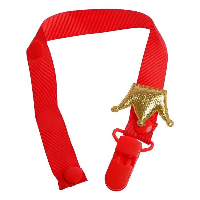 Держатель для пустышки, ниблера «Царевич» на ленте