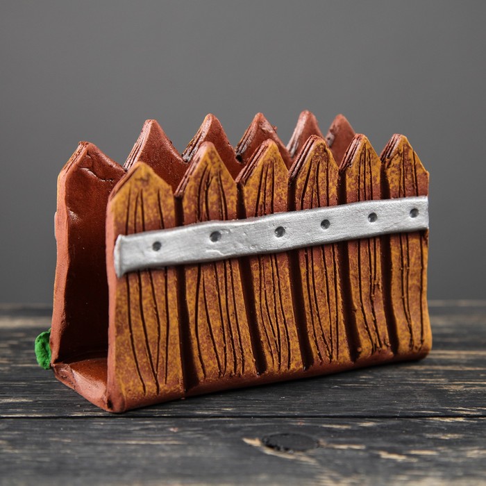 Салфетница "Забор"