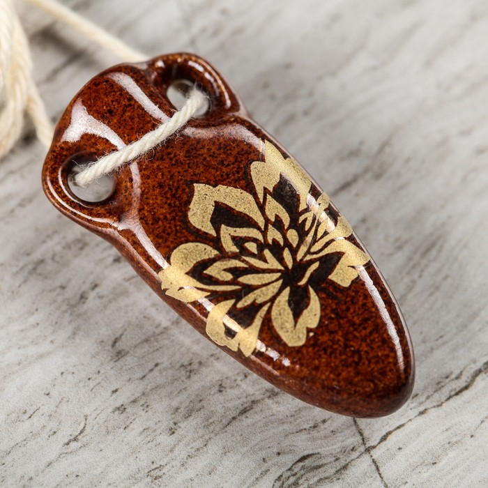 Аромакулон с тесьмой "Амфора 2", микс