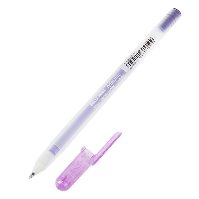 Ручка гелевая для декоративных работ Sakura Gelly Roll Metallic 0.8 мм фиолетовый