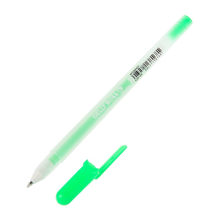 Ручка гелевая для декоративных работ Sakura Gelly Roll Moonlight 0.8 мм флуоресцентный зелёный