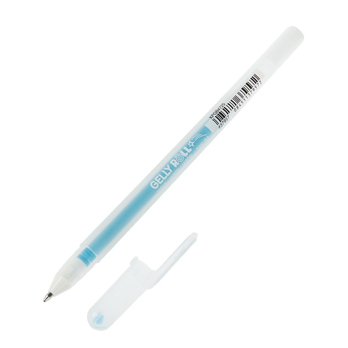 Ручка гелевая для декоративных работ Sakura Gelly Roll Stardust 0.8 мм небесный