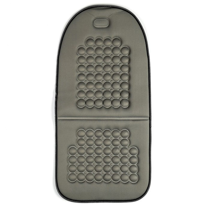 Накидка на сиденье массажная, серый