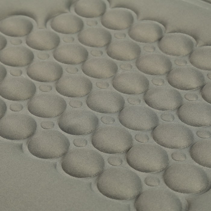 Накидка на сиденье массажная, серый