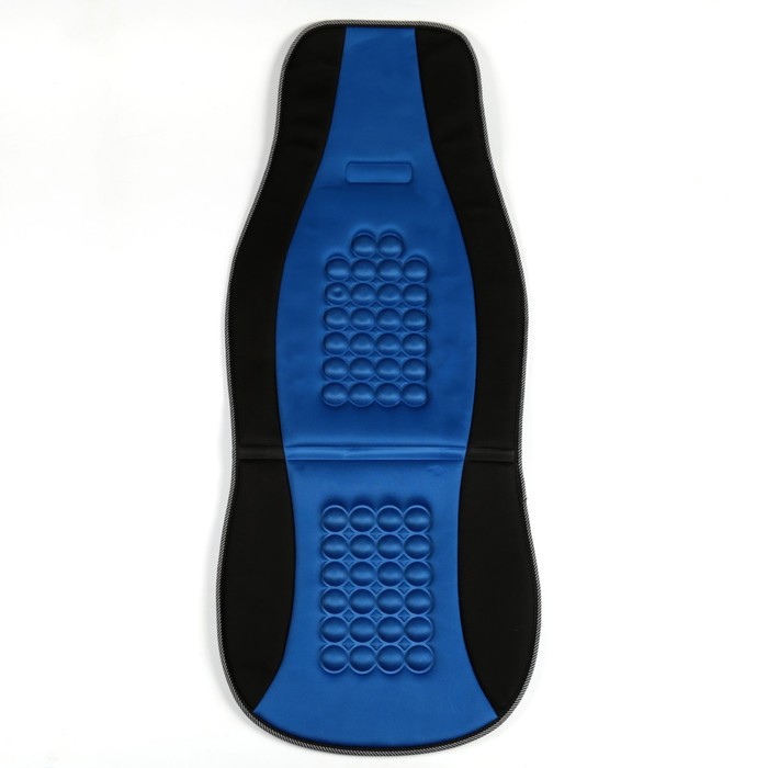 Накидка на сиденье массажная, черно- синий