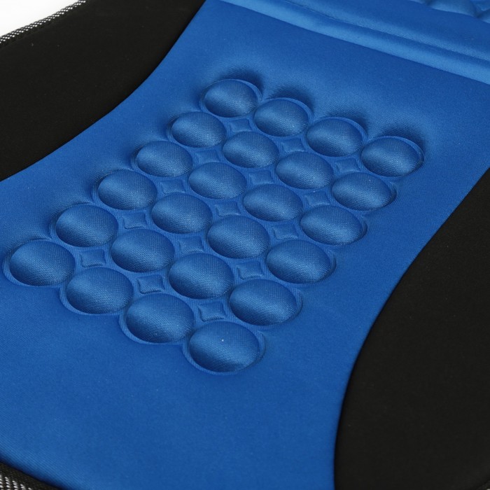 Накидка на сиденье массажная, черно- синий