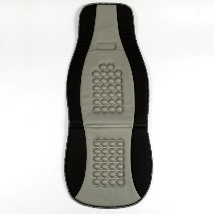 Накидка на сиденье массажная, черно- серый