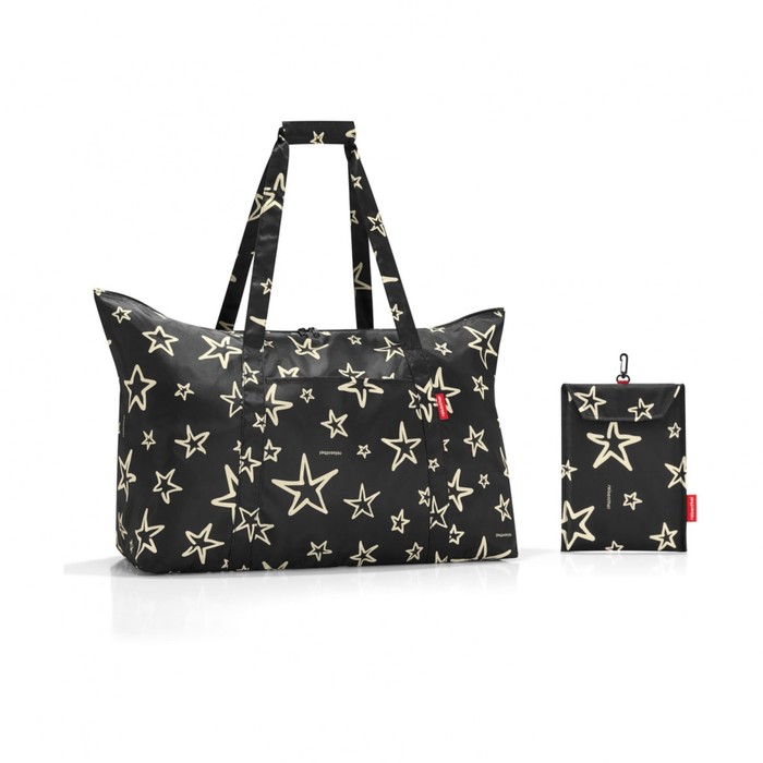 Сумка складная для путешествий, размер 65 x 41 x 26 см, принт звёздочки AG7046
