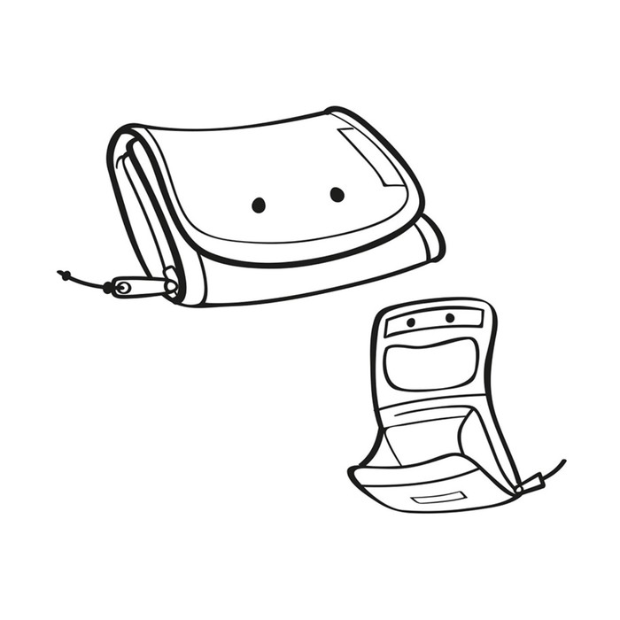 Кошелёк детский, размер 11,5 x 7,5 x 2 см, цвет розовый IM3064