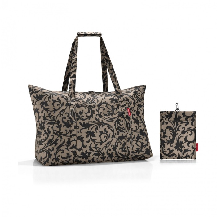 Сумка складная для путешествий, размер 65 x 41 x 26 см, цвет чёрный AG7003