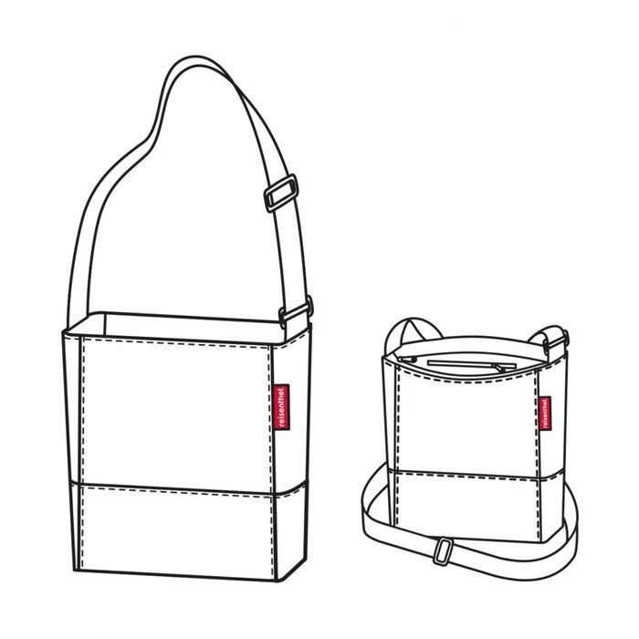 Сумка на плечо, размер 29 x 28,5 x 7,5 см, принт горошек HY7009