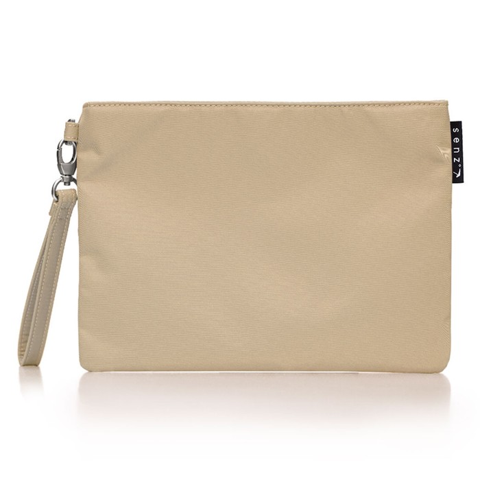 Косметичка, размер 24х17,5 см, цвет бежевый 6015002