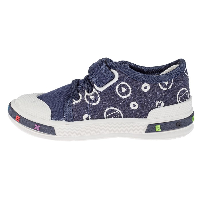 Кеды детские арт. 1-082TF, цвет синий, размер 29