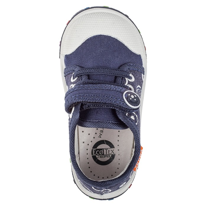 Кеды детские арт. 1-082TF, цвет синий, размер 29